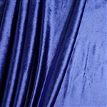 65" x 5 Yards Velvet Fabric Bolt Roll - Royal Blue
