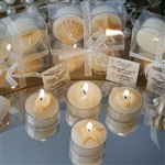 Caribbean Island Beach Candles Favors - 100 Pack