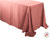 Rental Flame Retardant 90" x 156" Rectangle Polyester Tablecloth