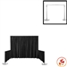 Rental Flame Retardant Polyester Back Drop With 3" Top Pocket 72" W X 8Ft High
