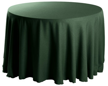 Premium Faux Burlap 114” Round Tablecloth