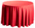 Premium Faux Burlap 120” Round Tablecloth