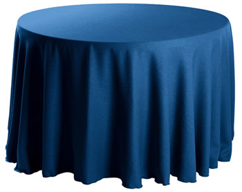 Premium Faux Burlap 72” Round Tablecloth