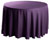 Premium Faux Burlap 90” Round Tablecloth