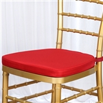Tables and Seating Chiavari Chair Cushion - Red 1.75" Thick