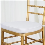 Tables and Seating Chiavari Chair Cushion - Silver 1.75" Thick