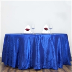 Royal 117" Crinkle Taffeta Round Tablecloth