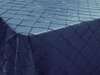Navy Blue Pintuck Tablecloth 90x156"
