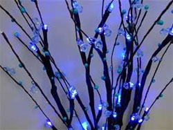 4 x Fairytale Bush LEDs - Extra Blue