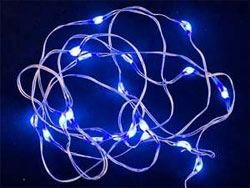 84" Fairy Lights for Backdrops - LED  Blue