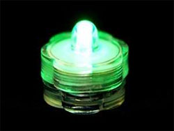 Brilliant Submersible Vase Lights  LED 12/pk  Green