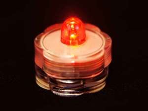 Brilliant Submersible Vase Lights  LED 12/pk  Red