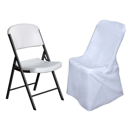 Chair Cover (Folding Lifetime) - White