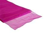 Econoline Organza Table Runner - Fushia