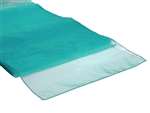 Econoline Organza Table Runner - Turquoise