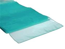 Econoline Organza Table Runner - Turquoise