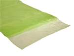 Econoline Organza Table Runner - Apple Green