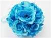 4 x HI HONEY!Kissing Balls - Turquoise Roses