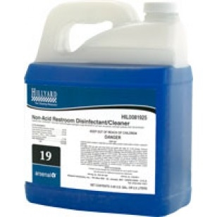 Non Acid Restroom Cleaner/Disinfectant ARS1 - 2.5 Liter Containers - Pack of 4