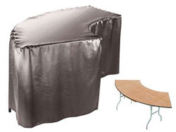 Herringbone Polyester Serpentine Tablecloth (6030 Model)