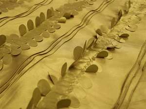 Forest Taffeta Fabric Bolt 54"x 5yards Gold