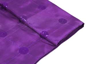 Taffeta Sequin Fabric Bolt 54"x 5yards Purple