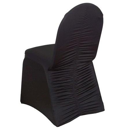 Milan Banquet Chair Covers - Black