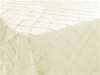 Ivory Pintuck Tablecloth 90x132"