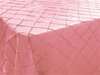 Pink Pintuck Tablecloth 90"x132"