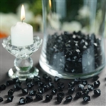 Mini Acrylic Ice Bead Vase Fillers Table Decoration - 400 Pack - Black