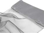 Chiffon Fabric Bolt 54" x 10Yards - Silver