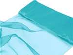 Chiffon Fabric Bolt 54" x 10Yards - Turquoise