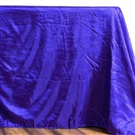 Purple Crinkle Taffeta Tablecloth 90x132"