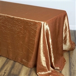 Gold Crinkle Taffeta Tablecloth 90x156"