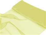 Chiffon Fabric Bolt 12" x 10Yards - Yellow