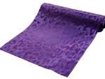 Leopard Spots fabric bolt 12" x 10Yards - Purple / Purple