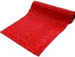 Leopard Spots fabric bolt 12" x 10Yards - Red / Red