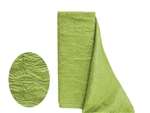 Crinkle Taffeta Fabric 12" x 10Yards - Apple Green