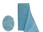 Crinkle Taffeta Fabric 12" x 10Yards - Light Blue