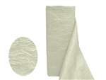 Crinkle Taffeta Fabric 12" x 10Yards - Ivory
