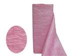 Crinkle Taffeta Fabric 12" x 10Yards - Pink