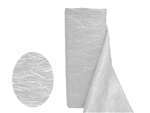 Crinkle Taffeta Fabric 12" x 10Yards - White