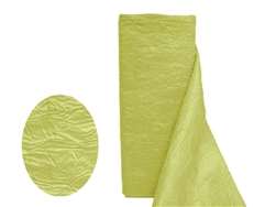 Crinkle Taffeta Fabric 12" x 10Yards - Yellow