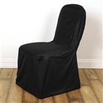 Stretch Scuba Chair Covers -  Black
