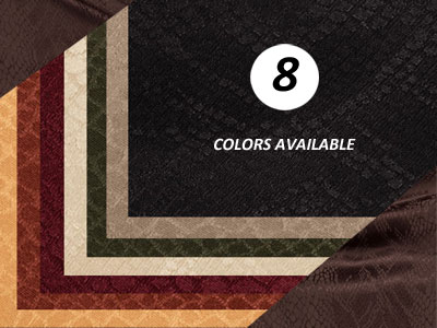 20" X 20" Premium Snake Skin Damask Napkin Sample Kit