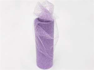 LUSTROUS TULLE Collection 6"x 10yards Lavender