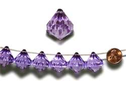 200+ pcs Diamond Raindrops - Acrylic Lavender