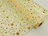 STARLIGHT Non-Woven Fabric Bolt Ivory/Gold 19"x10Yards