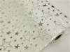 STARLIGHT Non-Woven Fabric Bolt White/Silver 19"x10Yards