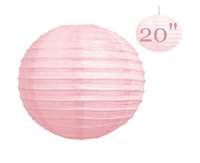 20" Hanging Paper Lantern - Pink 12/pk